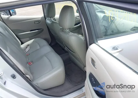 2011 Nissan Leaf Sl z USA, uszkodzony, nr VIN JN1AZ0CPXBT005973